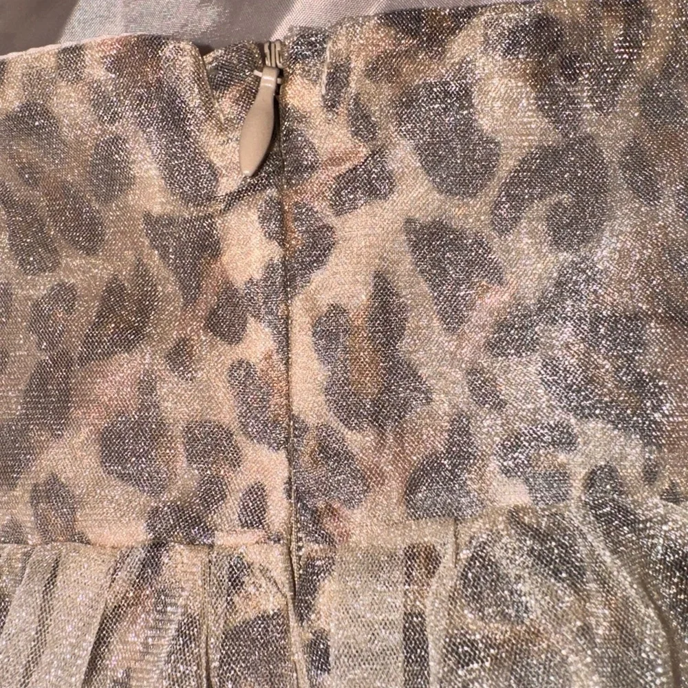 NWT Lush Brown Leopard Print Mini Dress - Picture 4 of 7